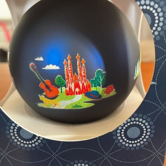 NIB DISNEY CRUISE GLASS ORNAMENT - Picture 3 of 4